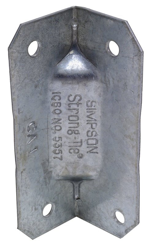 Simpson Strong-Tie Gusset Angle 2-3/4" L Fasteners 6-10d GA1