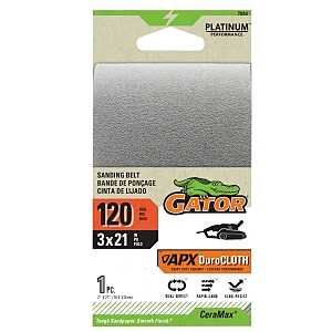 Ali Industries 134879 3 x 21 in. Portable Sander Belt - 120 Grit - Ceramic Abrasive