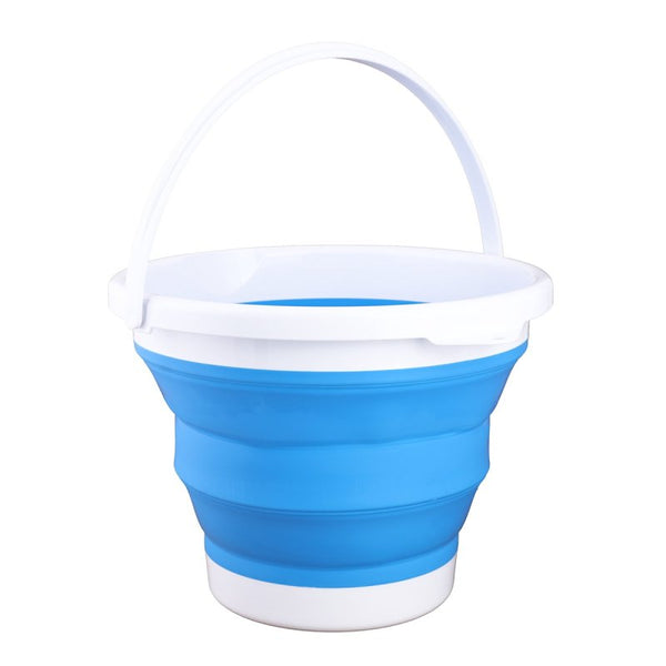 Coghlan's Collapsible 2.6-Gallon Bucket - Lightweight, Portable Camping Water Container for Dishwashing, Cleaning, and Gear Storage - Durable Design, Ideal for Campers, Hikers, and Outdoor Activities 2081
