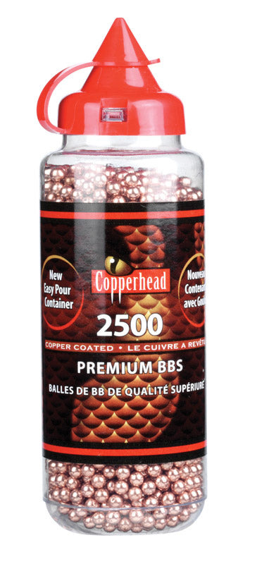 Crosman Copperhead 4.5mm Copper-Coated BBs (2500-count)