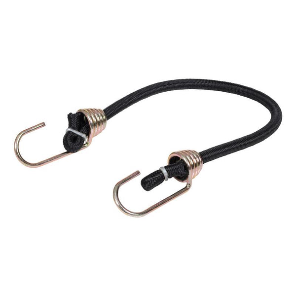 KEEPER A06192z Heavy Duty Bungee Cord, Black, 18" (10-Pack)