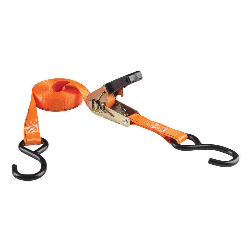 Keeper 1 in. W x 15 ft. L Orange Tie Down Strap 500 lb. 1 pk