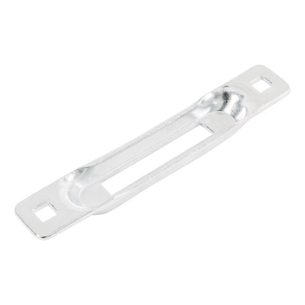 Keeper - E-Track Single Track Space Saver, Chrome - 1,333 lbs. Working Load Limit And 4,000 lbs. Break Strength 89309