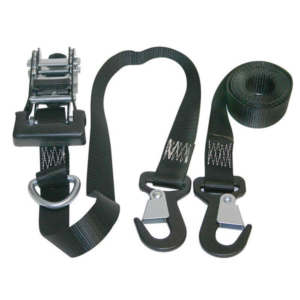 Keeper 05741 Power Sports Extreme 8' x 1-1/4" Ratchet Tie-Down, 2 Pack