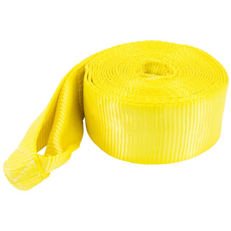 Keeper 89943 30' x 4'' Vehicle Recovery Strap - 20,000 lbs. Max Vehicle Weight , Yellow