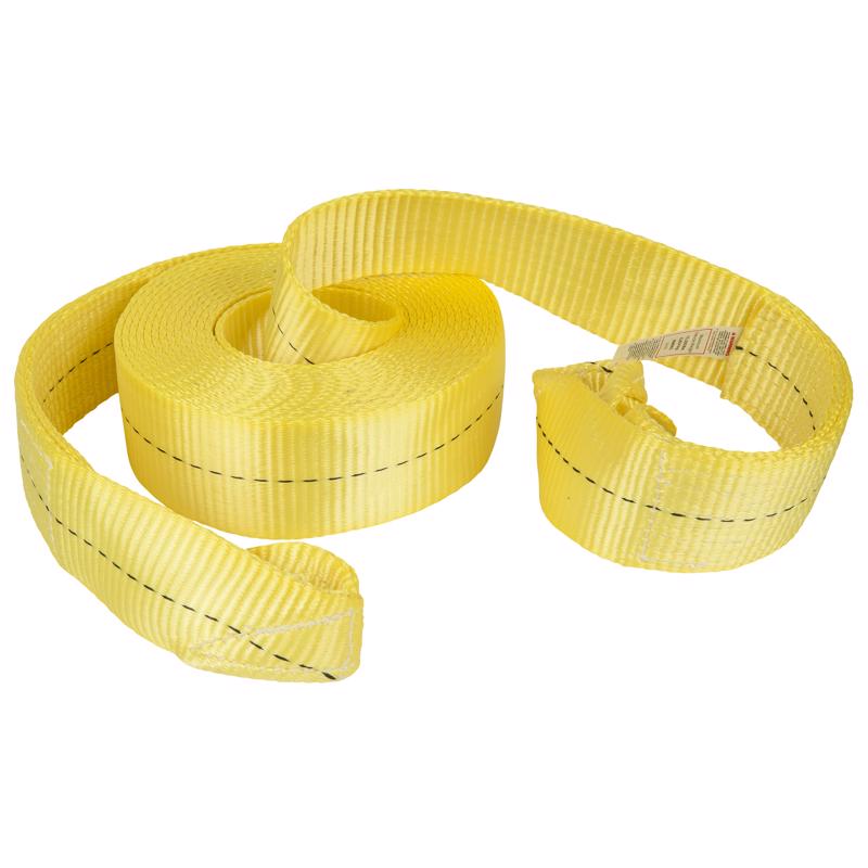 Keeper – 3” x 30’ Emergency Vehicle Towing and Recovery Strap – 15,000 lbs. Max Vehicle Weight