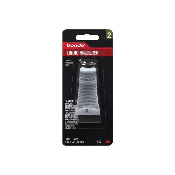 3M Bondo Liquid Hardner Polyester 0.37 Fl. Oz. Tube Carded 912