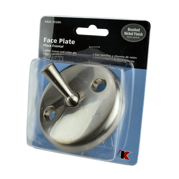 Plumb Pak K826-1DSBN Face Plate, Brushed Nickel