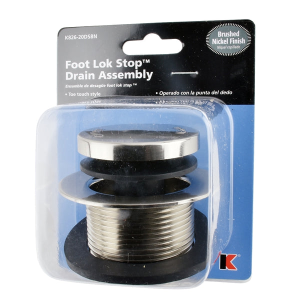 Keeney K826-20DSBN Metal Closure Assembly, Brushed Nickel