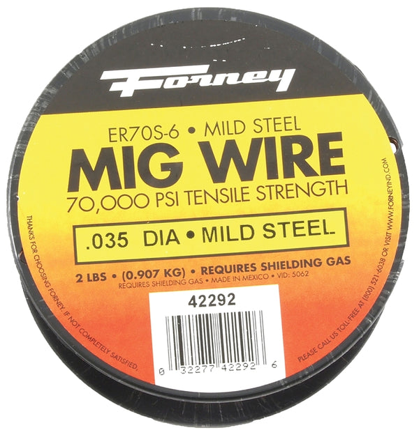 Forney 42292 Mig Wire, Mild Steel ER70S-6.035-Diameter, 2-Pound Spool