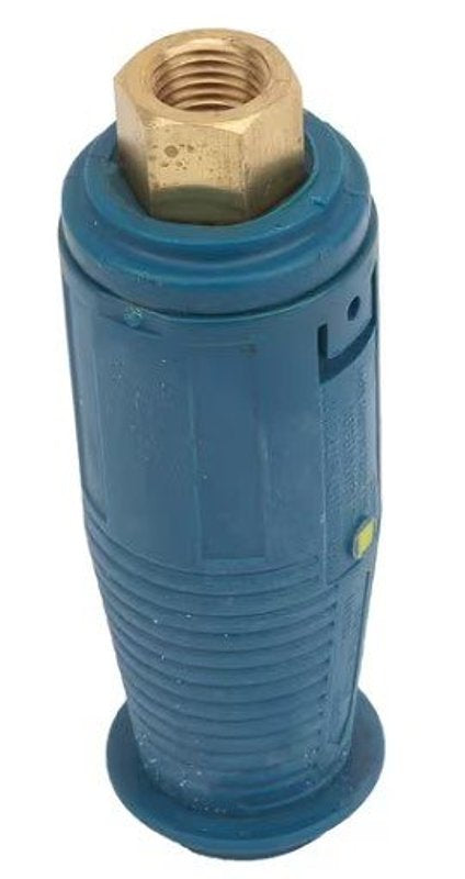 Forney 75166 Pressure Washer Accessories, Nozzle, Multi-Regulator, 0-Degree To 80-Degree, 1/4-Inch FNPT Inlet, 3,200 PSI , Blue
