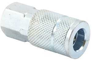 Forney 75320 Air Fitting Coupler, Tru-Flate Style, 3/8-Inch-by-3/8-Inch Female NPT