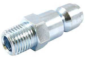 Forney 75475 Air Fitting Plug, Tru-Flate Style, 3/8-Inch-by-1/4-Inch Male NPT
