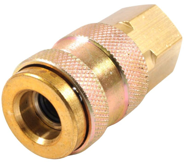 Forney 75527 Air Fitting Coupler, Universal, 1/4-Inch-by-1/4-Inch Female NPT