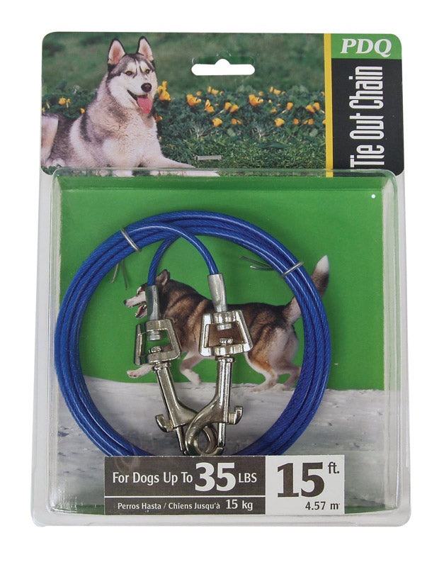 Boss Pet Products Tie Out Dog Medium 15 Foot Pdq