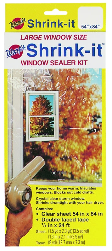 Warp Brothers SK-54 Shrink Film Window Kit
