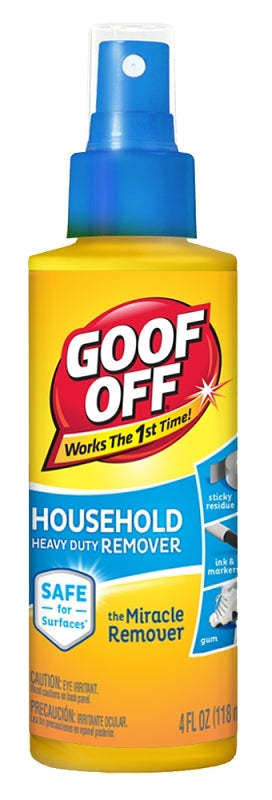 Goof Off - Household Heavy Duty Remover for Spots, Stains, Marks, and Messes - 4 fl. oz FG705