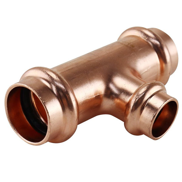 3/4 in. x 3/4 in. x 1/2 in. Copper Press x Press x Press Pressure Tee XPRT343412