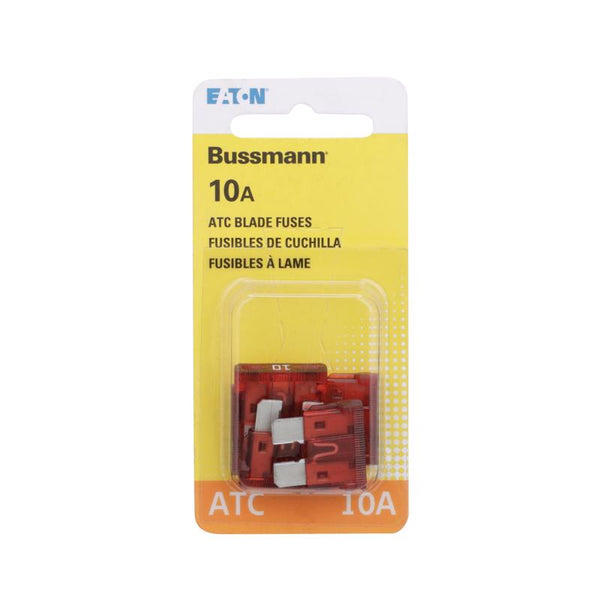 Bussman BP/ATC-10 RP 10 Amp Fuses 5 Count