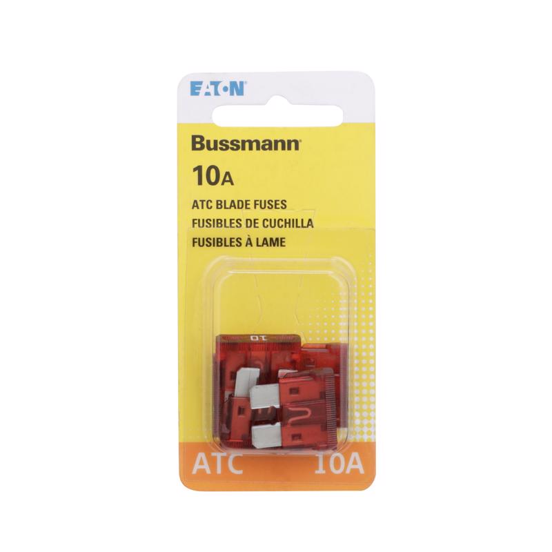 Bussman BP/ATC-10 RP 10 Amp Fuses 5 Count