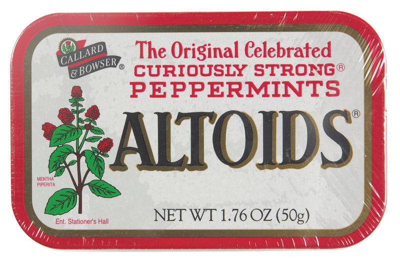 Wrigley Curiously Strong Mints 1.76 Oz. Tin