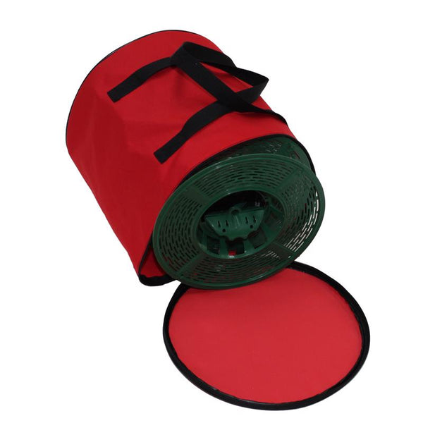 DYNO 77137-1ac Christmas All Purpose Light Set Storage Reel Bag, Red