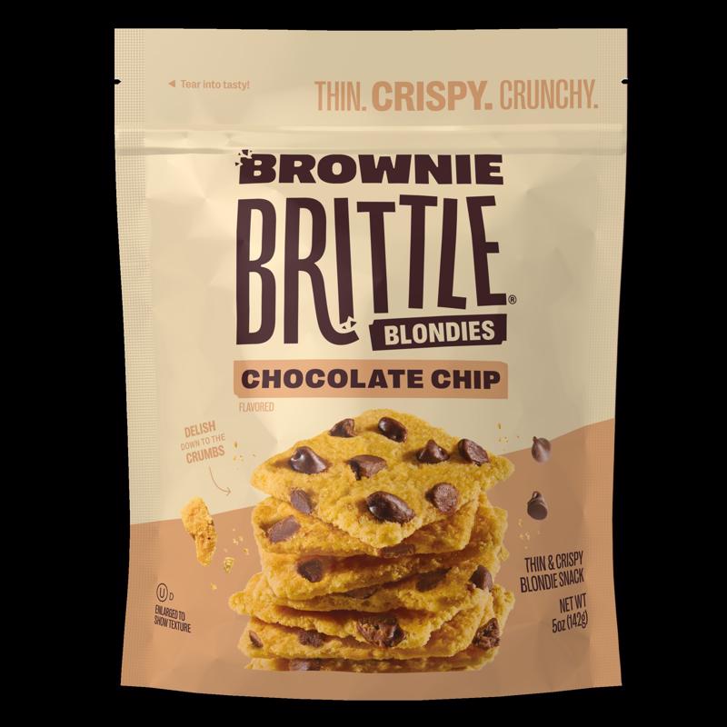 Sheila G's Blondie Chocolate Chip Brownie Brittle 5 oz. Bagged - Total Qty: 1212