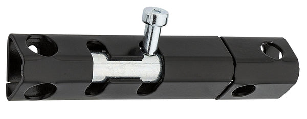 National Hardware N166-001 Lockable Security Bolt, 6", Black