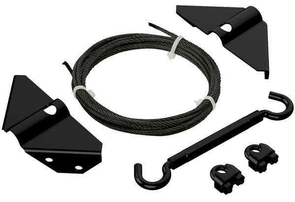 National Hardware N166-004 Anti-Sag Gate Kit, Black