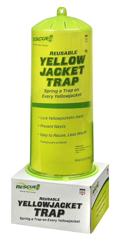 RESCUE! Reusable Yellowjacket Trap - Includes Attractant YJTR-SF4