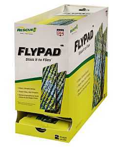 RESCUE! FlyPad – Sticky Fly Traps for Indoor & Outdoor Use - 2 Traps
