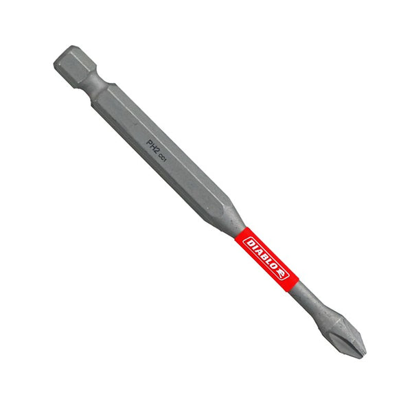 Diablo DPH235P2 #2 Phillips power bit, 3-1/2 in, 1/4 in hex shank