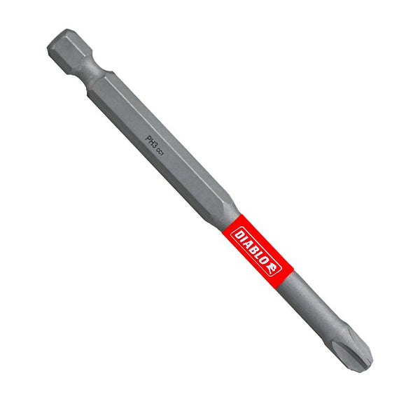 Diablo DPH335P2 #3 Phillips power bit, 3-1/2 in, 1/4 in hex shank