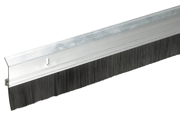 Frost King SB36 2 x 36" Extra Aluminum/Brush Door Sweep, Silver