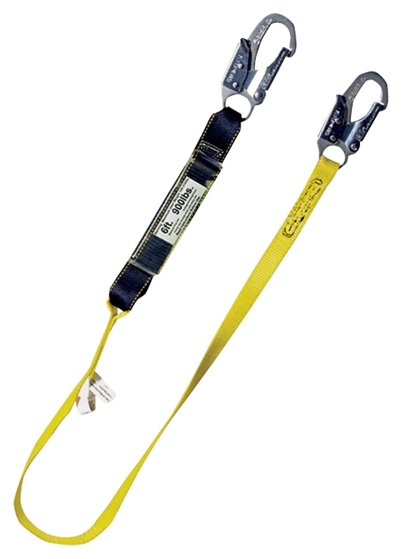 Guardian 01220 6-Foot Single Leg Shock Absorbing Lanyard