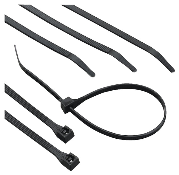 Calterm 73270 4 in. Nylon Cable Tie, Black