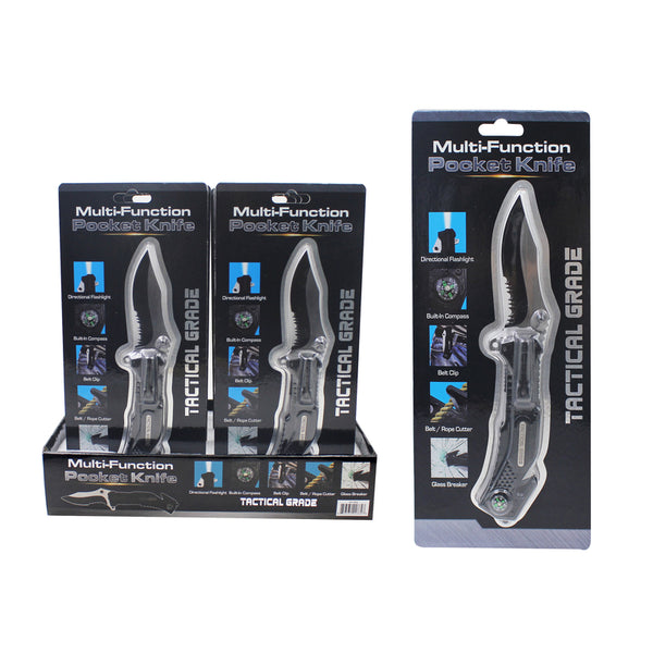 Diamond Visions 08-2664 Pocket Knife, Stainless Steel, 1 Pc. (Pack of 8)