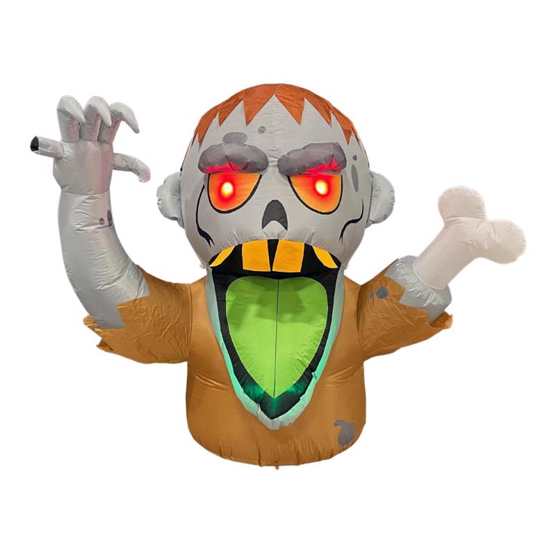 Celebrations 60 in. Big Mouth Zombie Inflatable