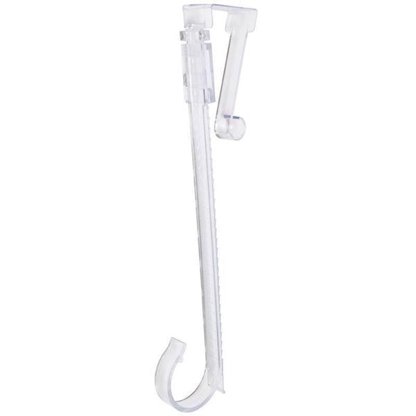 Celebrations 72025-1COSACP Adjustable Wreath Hanger Holiday Over The Door Hook Plastic 1 pc