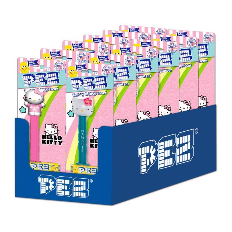 Pez Hello Kitty Assorted Dispenser With Refill (12-Pack)