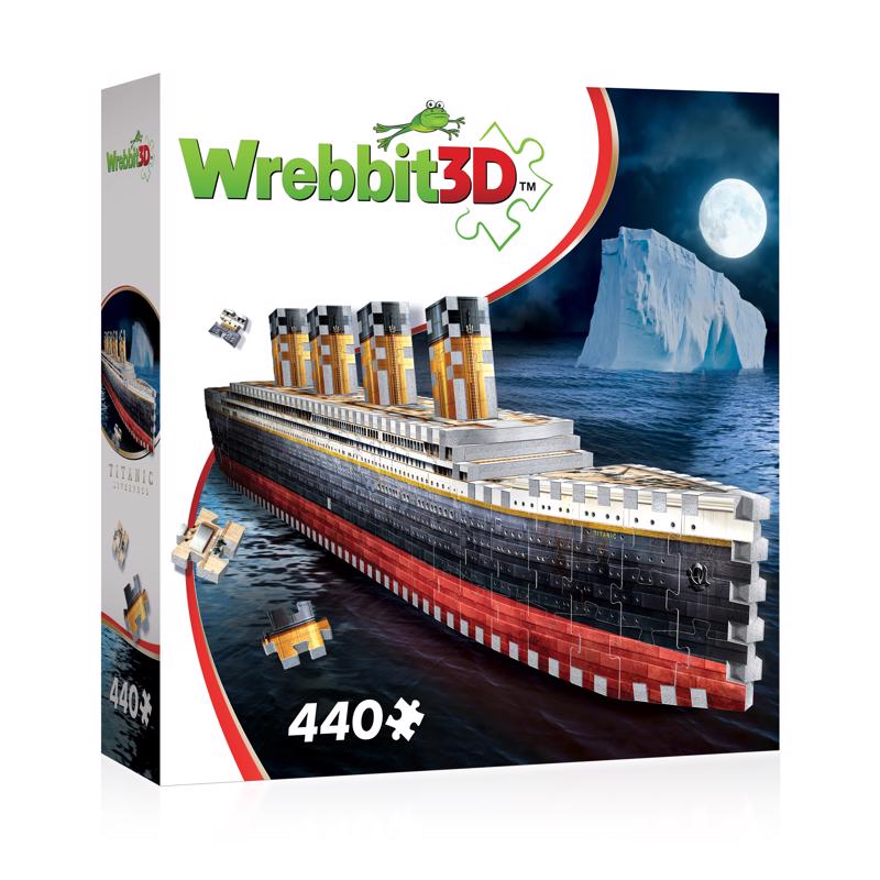 Wrebbit 3D Puzzles Wrebbit 3D - Titanic 440-Piece 3D Jigsaw Puzzle