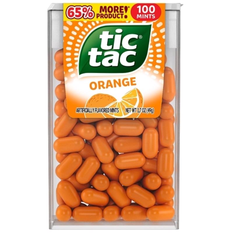 Tic Tac Orange T100 Singles