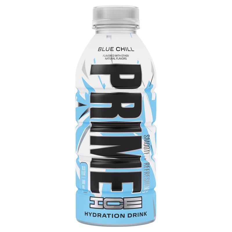 PRIME ZERO BERRY ICE, Sugar Free Sports Drinks, Electrolyte Enhanced to Replenish Fluids, B Vitamins, Antioxidants, Low Calorie, Made with Natural Flavors, 16.9 Fl Oz Bottle