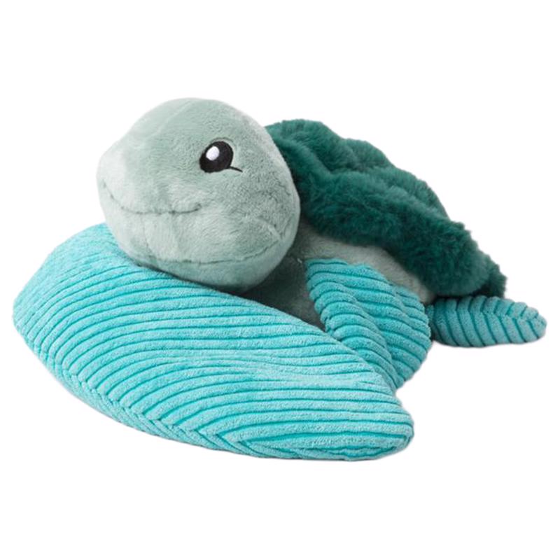 HUGIMALS Hugarounds Sidney the Sea Turtle 2.5 lb Microwaveable & Freezable Weighted Plush Neck & Shoulder Wrap | Soothing, Comforting Hugs for Self-Care & Relaxation | Unscented for Ages 2+