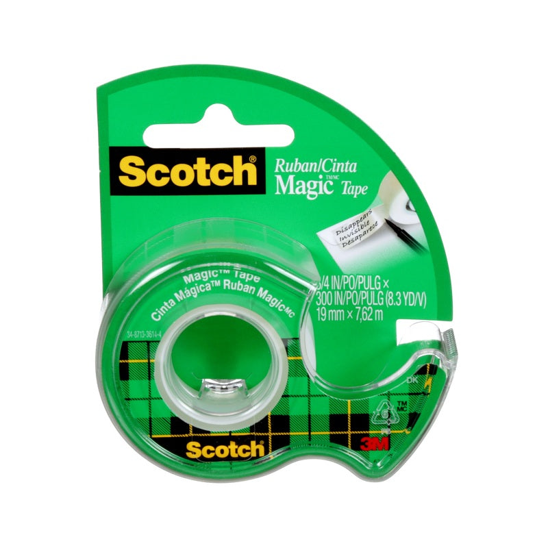 Scotch Magic Tape 3/4 in X 300 in