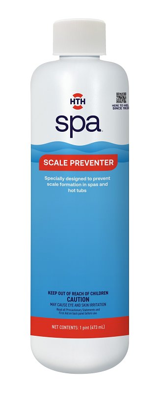 HTH Spa 86245, Scale Preventer for Spas & Hot Tubs, 16oz