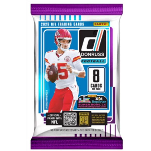2025 Donruss Panini Donruss 2025 NFL Football Trading Card- Retail Packs 2-18523-20