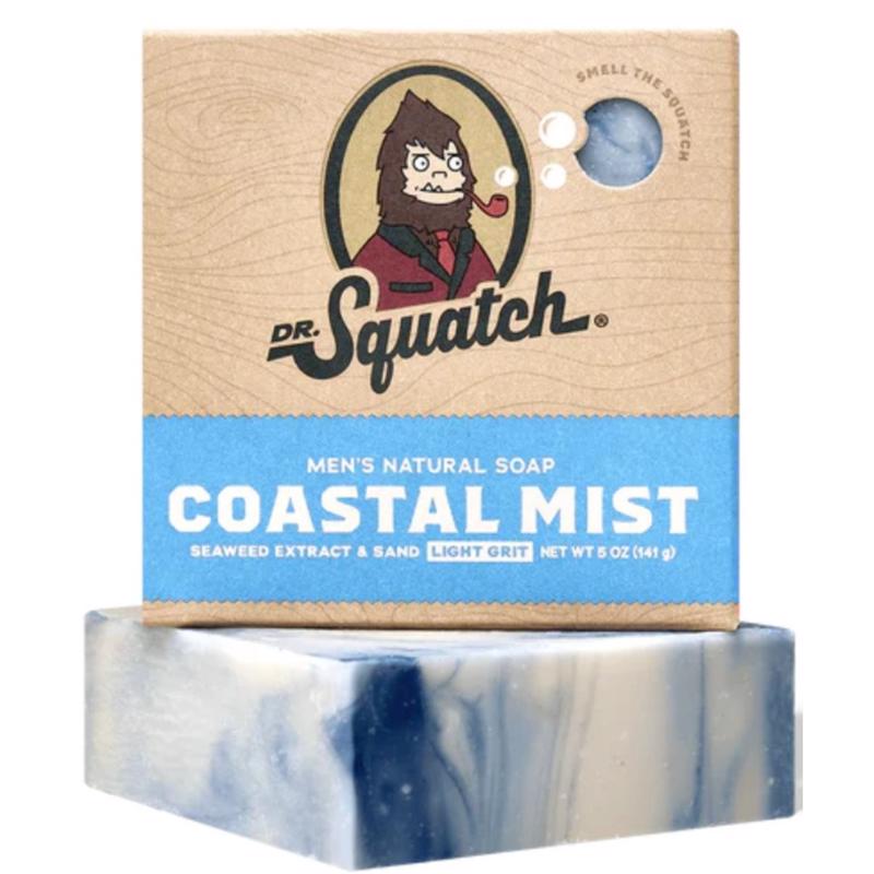 Dr. Squatch Coast Mist Bar Soap, 5 OZ