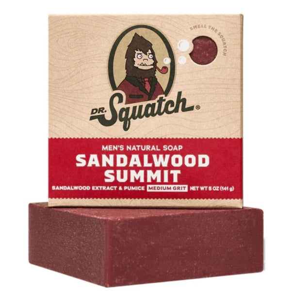 Dr. Squatch Sandalwood Summit Scent Bar Soap 5 oz RTLBARSAS-6-6