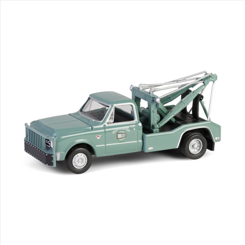 GREENLIGHT 46160-F 1:64 2023 DODGE RAM 3500 DUALLY FLATBED (BLACK)